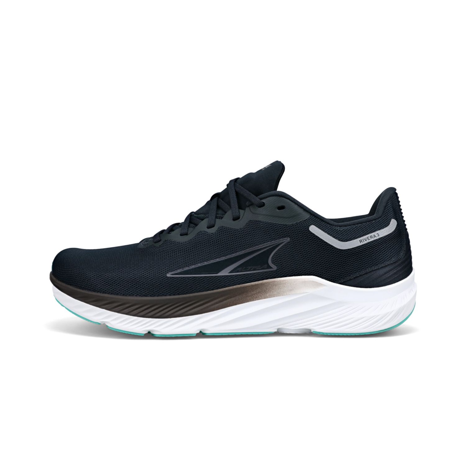 Black Altra Rivera 3 Men's Sneakers | KSA-62059749