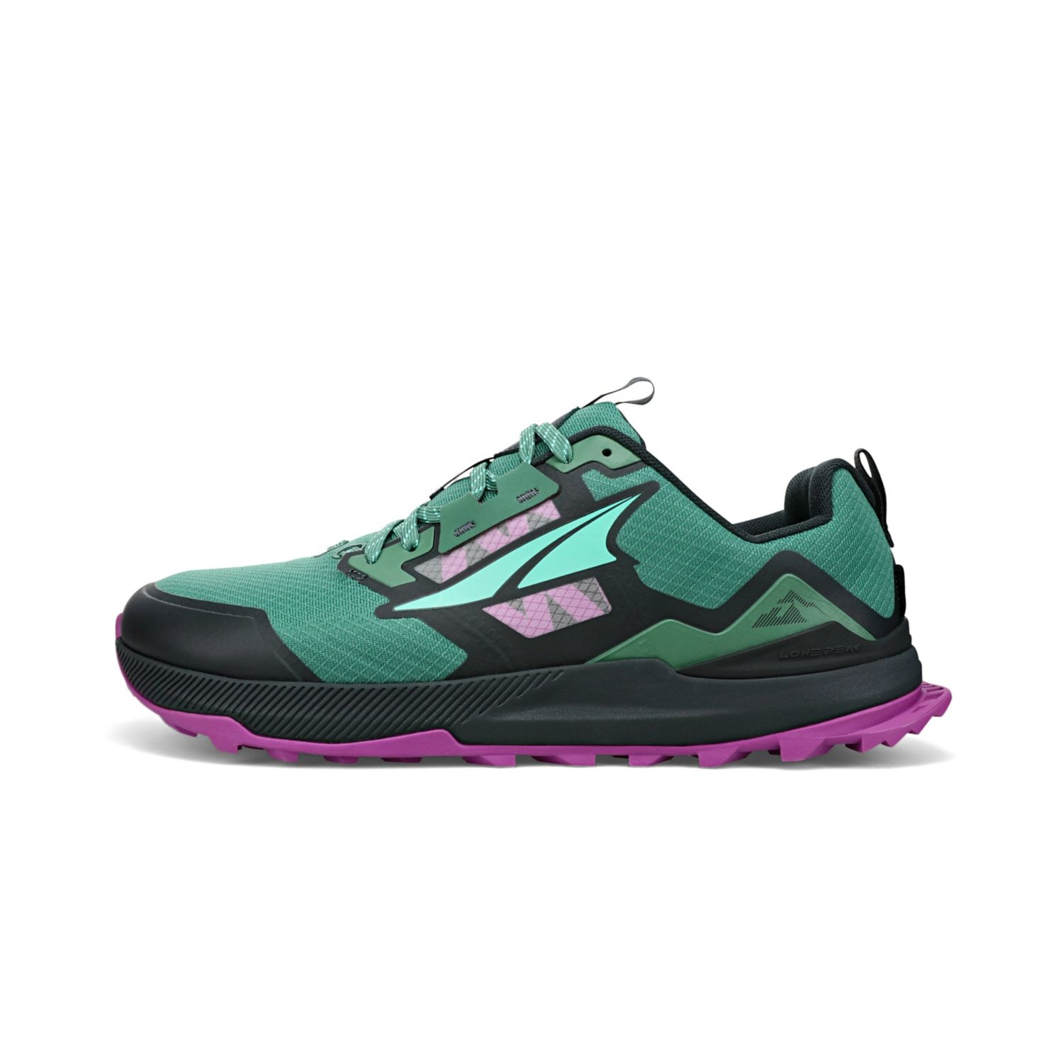 Green / Turquoise Altra Lone Peak 7 Men's Trail Running Shoes | KSA-04391789