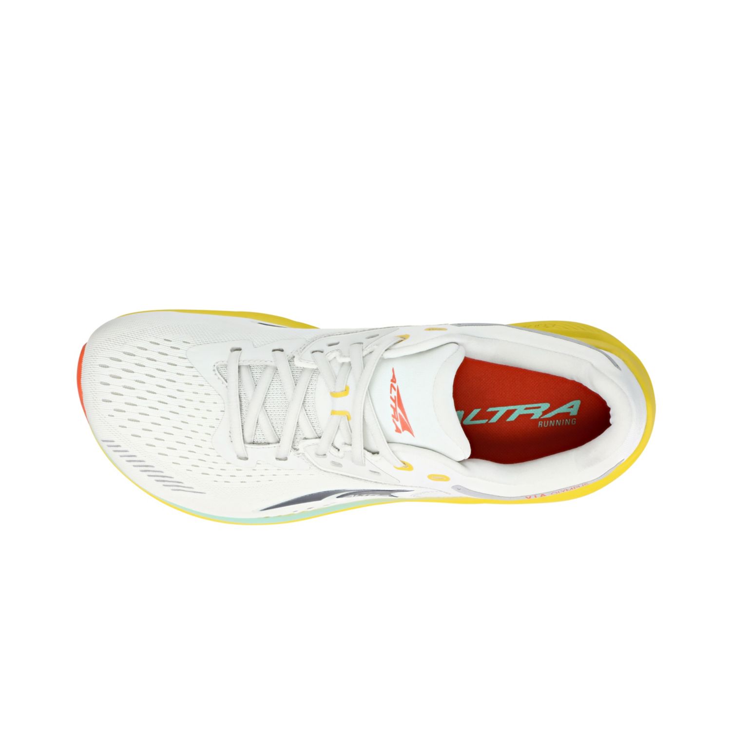 Grey / Yellow Altra Via Olympus Men's Road Running Shoes | KSA-31047629