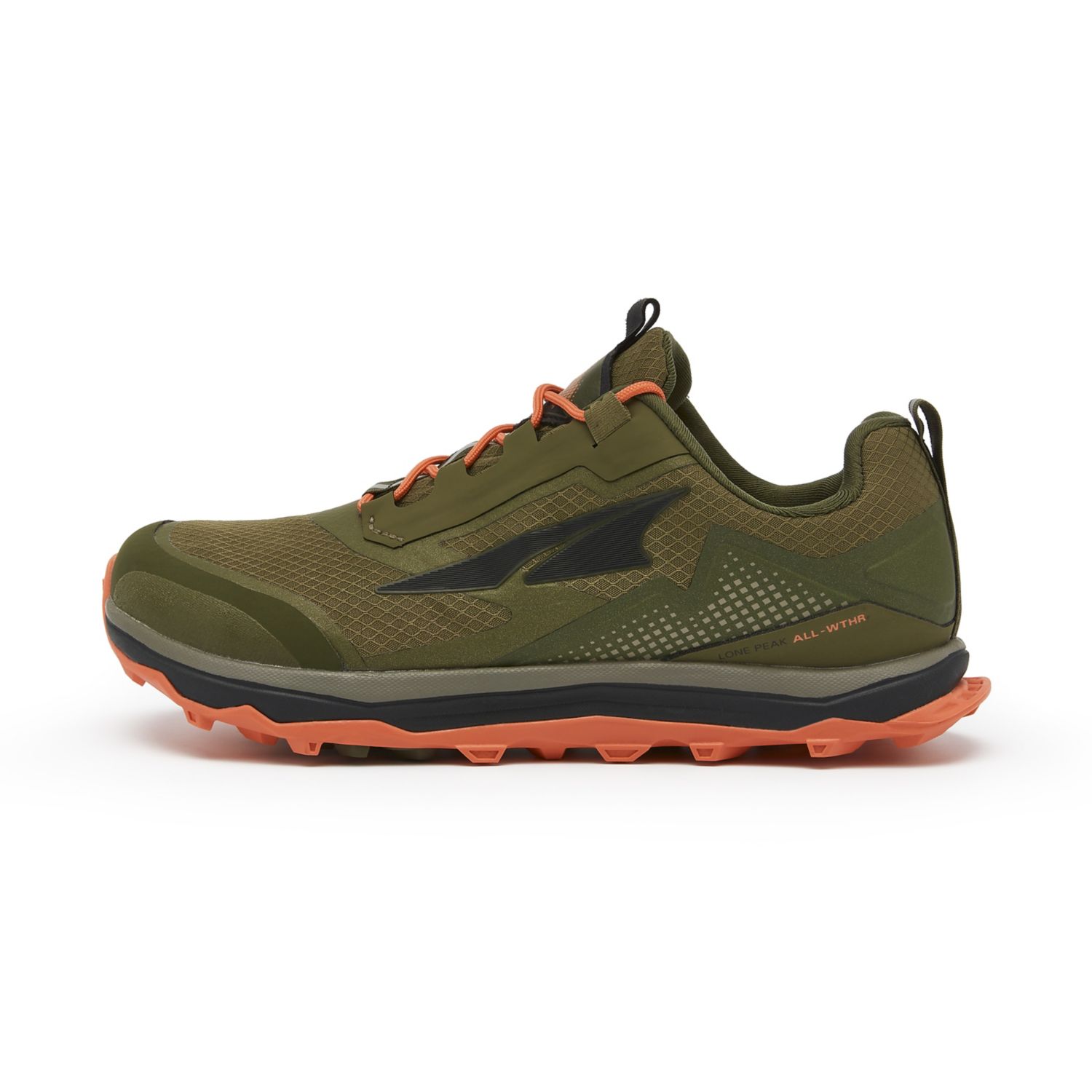 Olive Altra Lone Peak All-wthr Low Women\'s Trail Running Shoes | KSA-79803129