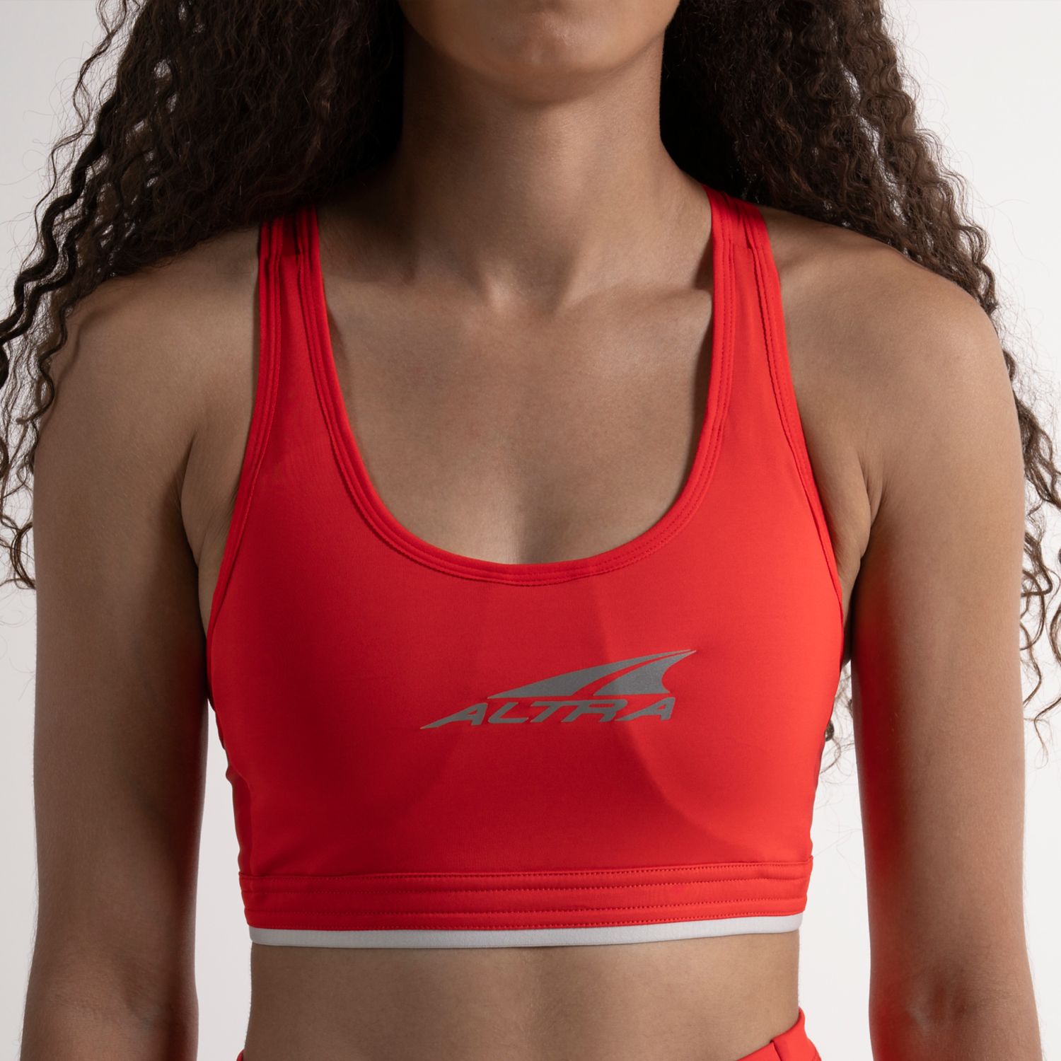 Red Altra Core Women's Sports Bra | KSA-98127069