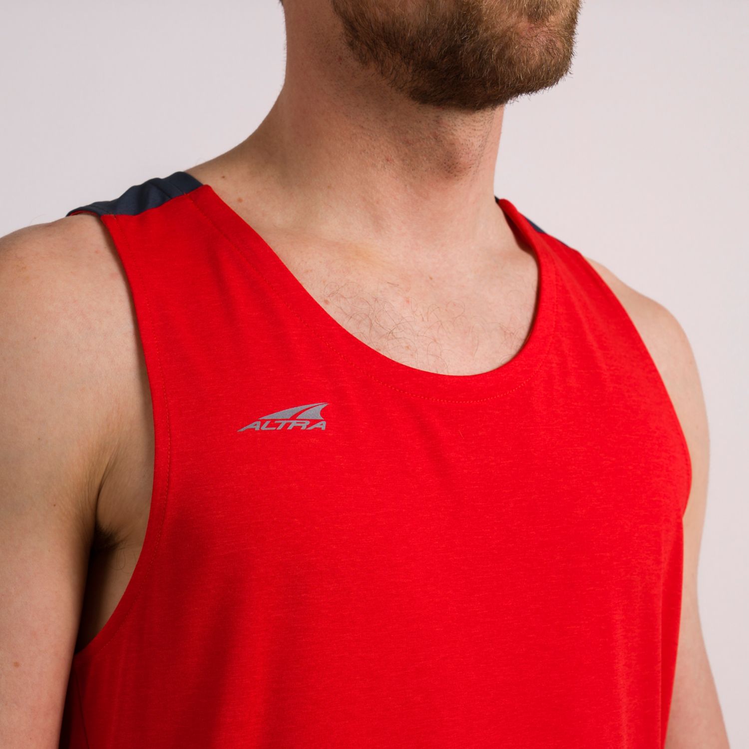 Red Altra Vanish Men's Tanks | KSA-25049879