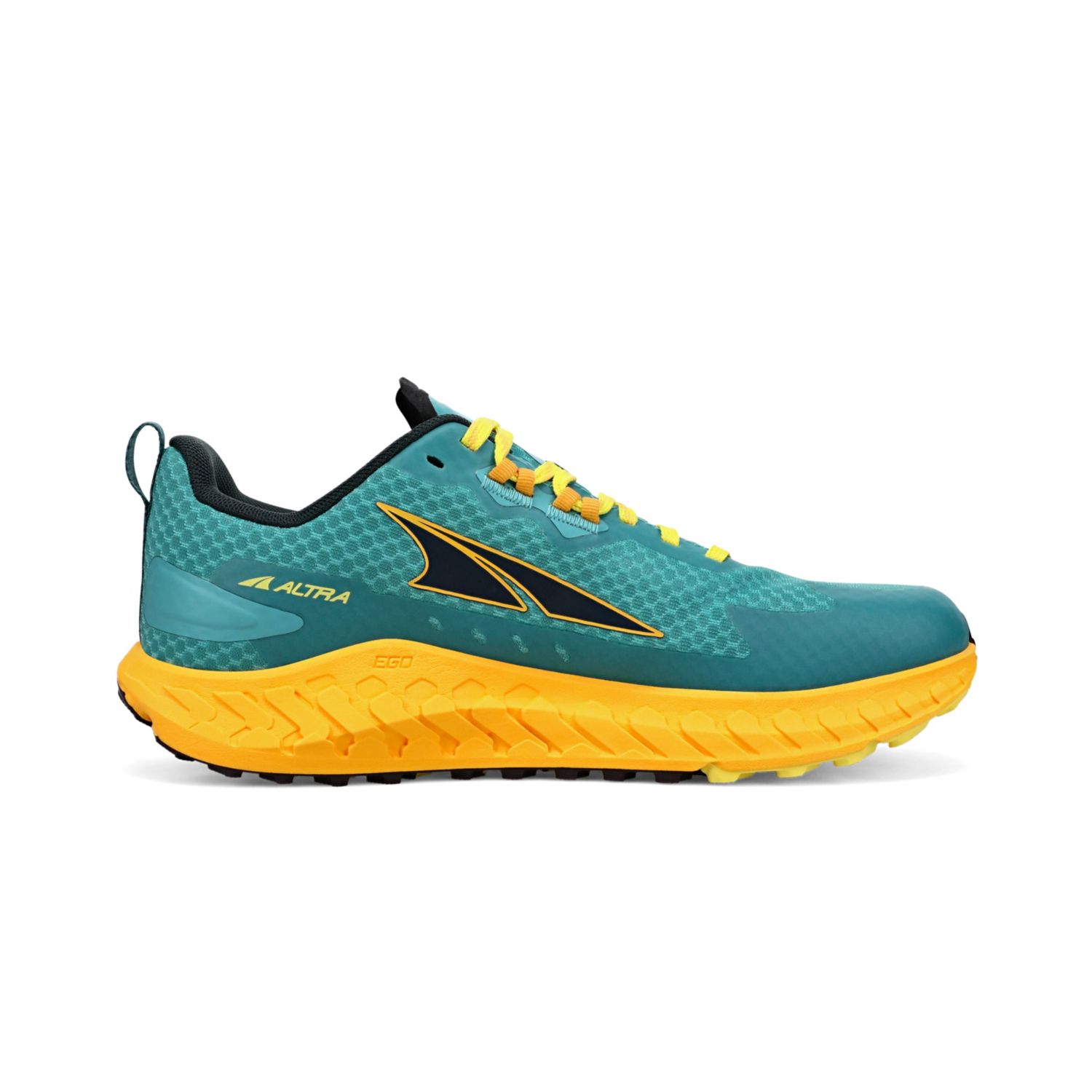Turquoise / Yellow Altra Outroad Women's Trail Running Shoes | KSA-74651209